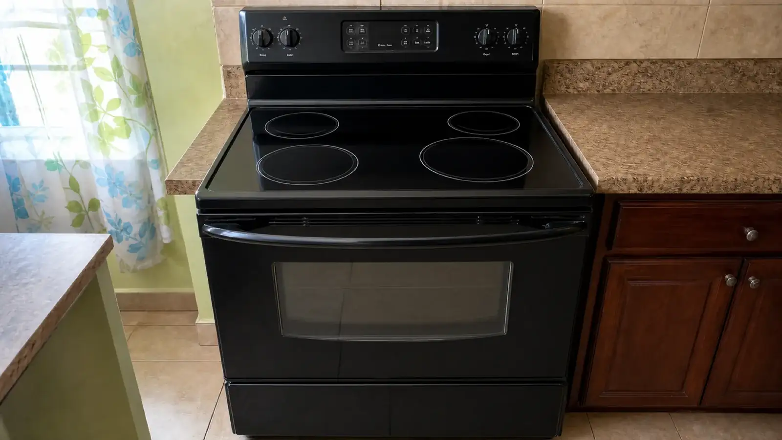 Electric stove after Baytech repair service