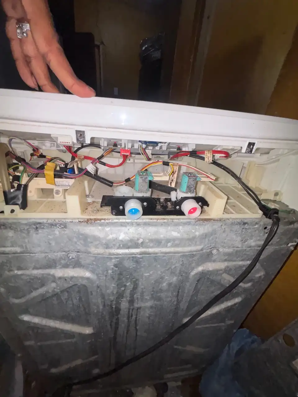 Control panel wiring repair