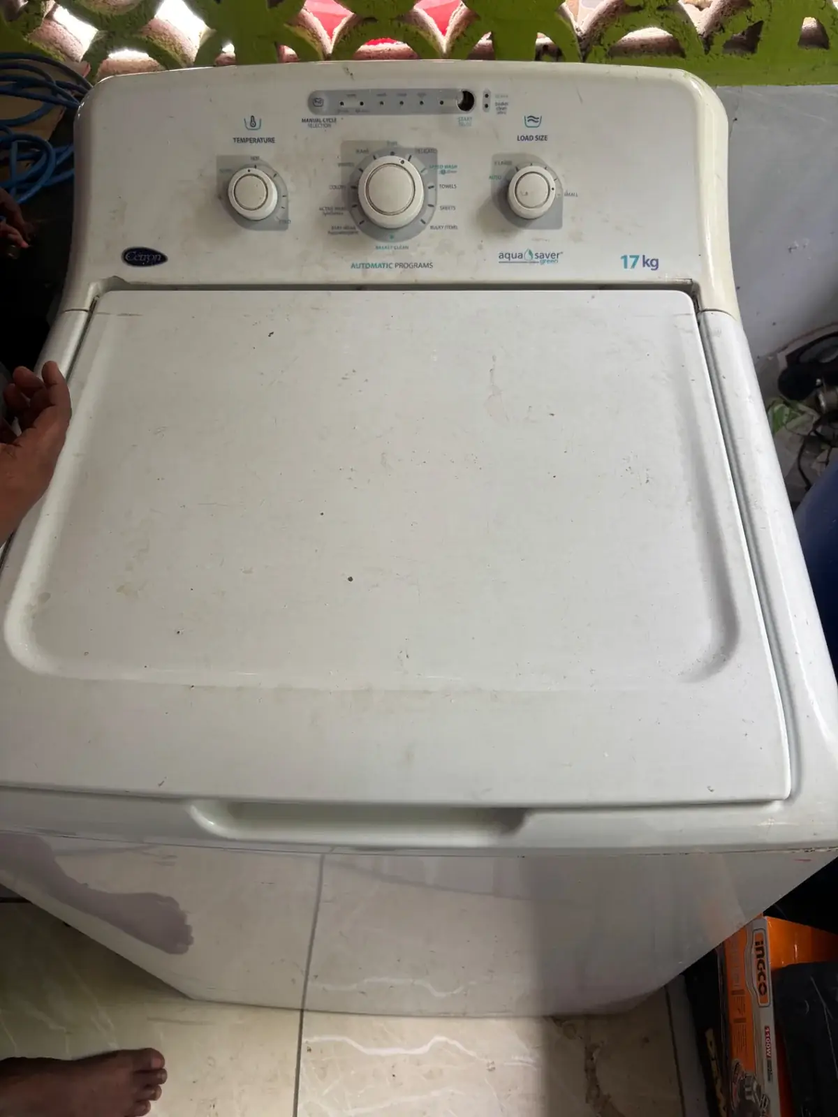 Crown 17kg AquaSaver repair